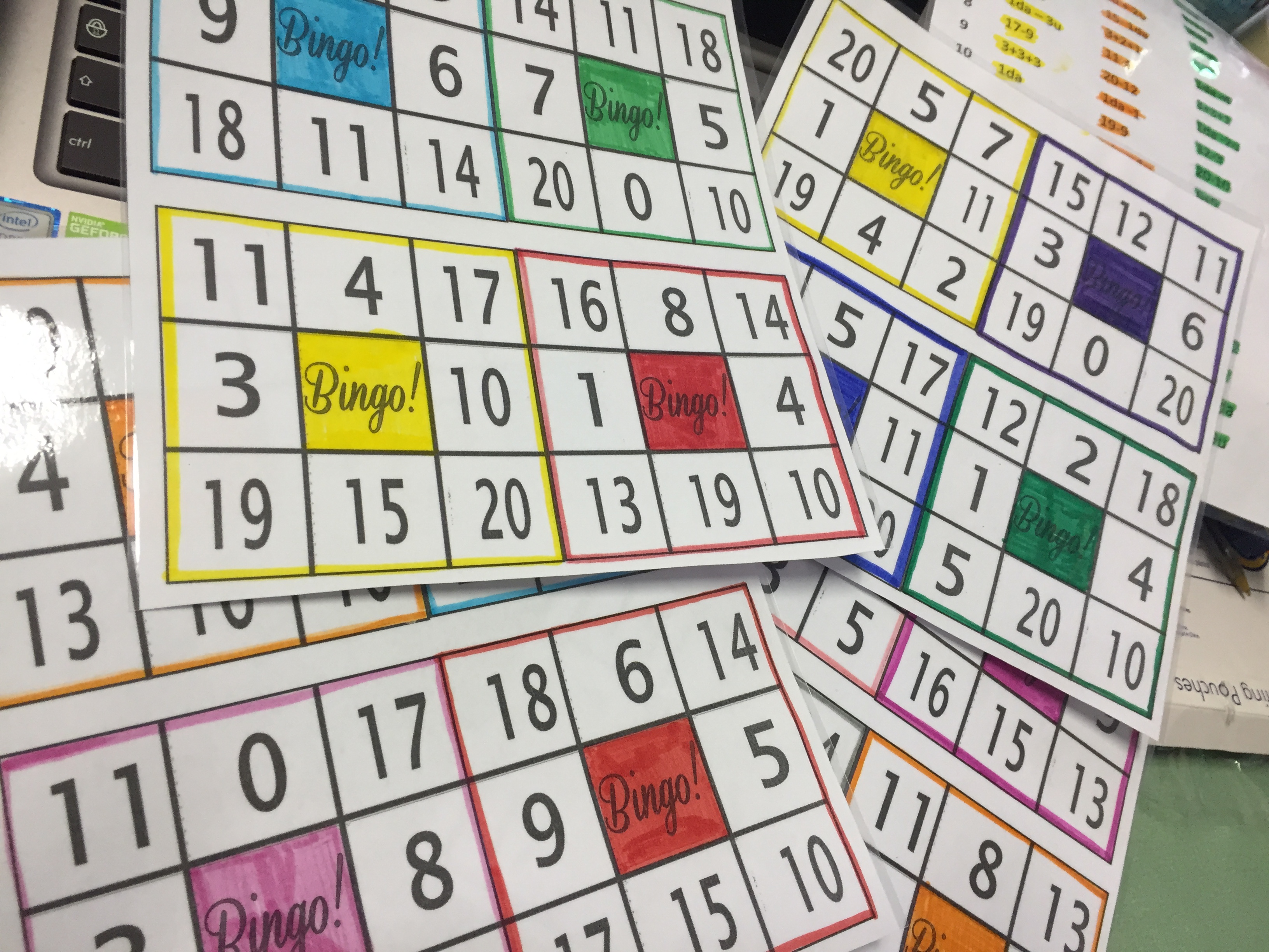 Bingo Dei Numeri Fino A Classe 1a Maestramarta